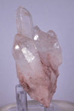 7cms  PINK LITHIUM QUARTZ Colombia Rare Shiny Crystal Mineral Specimen Q362