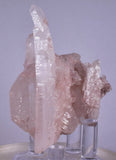 6.5cms  PINK LITHIUM QUARTZ Colombia Rare Shiny Crystal Mineral Specimen Q364