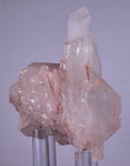 6.5cms  PINK LITHIUM QUARTZ Colombia Rare Shiny Crystal Mineral Specimen Q364