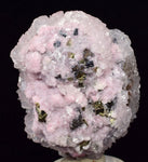 5.2cms RHODOCHROSITE CALCITE PYRITE Crystal Huanzala Peru Pink Crystals R573