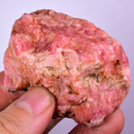 170grams INKA ROSE RHODOCHROSITE Rough Peru Gemstones Mineral Specimen R595