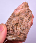 140grams INKA ROSE RHODOCHROSITE Rough Peru Gemstones Mineral Specimen R596