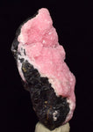 4.1cms RHODOCHROSITE ROSETTE SPHALERITE  Pyrite Peru Pink Crystals Collector Mineral Specimen R575
