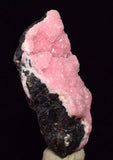 4.1cms RHODOCHROSITE ROSETTE SPHALERITE  Pyrite Peru Pink Crystals Collector Mineral Specimen R575