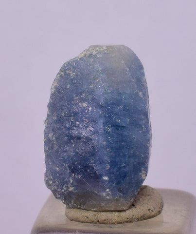 6cts SAPPHIRE CRYSTAL NATURAL Rough Blue Tanzania Mineral Specimen T406