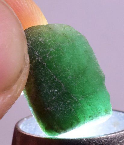 4.5cts EMERALD CRYSTAL VERILO Crystal natural rough colombia mineral specimen E110