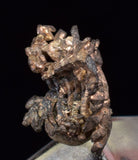 0.7cms NATIVE SILVER WIRES Crystals  San Genaro Mine Peru Mineral Specimen H312
