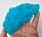 12.5cms NATURAL BLUE SALAMMONIAC Lecontite Botryoidal Crystals Chile Turquoise Color Rare Aesthetic Mineral Specimen U554