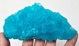 12.5cms NATURAL BLUE SALAMMONIAC Lecontite Botryoidal Crystals Chile Turquoise Color Rare Aesthetic Mineral Specimen U554