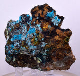 6.5cms  QUARTZ CHRYSOCOLLA TENTADORA Mine Peru Grape Botryoidal Stalactite Crystals Rare Ajoite (?)Mineral Specimen Collectors ce961
