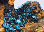 6.5cms  QUARTZ CHRYSOCOLLA TENTADORA Mine Peru Grape Botryoidal Stalactite Crystals Rare Ajoite (?)Mineral Specimen Collectors ce961