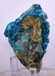 6.4cms  QUARTZ CHRYSOCOLLA TENTADORA Mine Peru Grape Botryoidal Stalactite Crystals Rare Ajoite (?)Mineral Specimen Collectors ce963