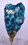 6.4cms  QUARTZ CHRYSOCOLLA TENTADORA Mine Peru Grape Botryoidal Stalactite Crystals Rare Ajoite (?)Mineral Specimen Collectors ce963