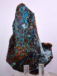 10.3cms  QUARTZ CHRYSOCOLLA TENTADORA Mine Peru Grape Botryoidal Stalactite Crystals Rare Ajoite (?)Mineral Specimen Collectors ce965