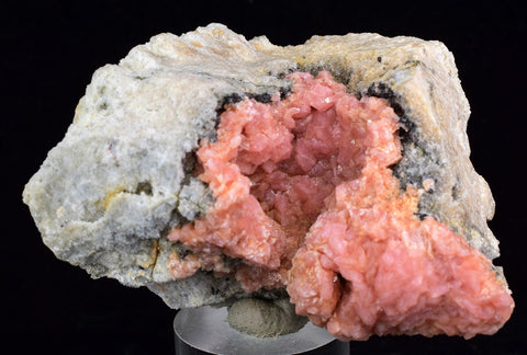 7cms RHODOCHROSITE ROSETTE CALCITE Morococha Peru Pink Crystals Mineral Specimen R599