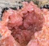 7cms RHODOCHROSITE ROSETTE CALCITE Morococha Peru Pink Crystals Mineral Specimen R599