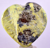 5.3cm CARVING FANG SERPENTINE Pyrite Sculpture Art Peru Mineral Specimen J537