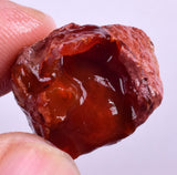 20cts OPAL MEXICAN ROUGH Red Cherry Yellow Facet Grade Jewelry  O728