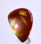 1.5cts FIRE AGATE CABOCHONS Natural Mexico Multi Color Gemstone Jewelry B33
