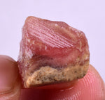 5.9grams GEM RED RHODOCHROSITE Rough Ortiz Peru Gemstones Mineral Specimen R584