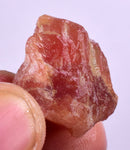 8.3grams GEM RED RHODOCHROSITE Rough Ortiz Peru Gemstones Mineral Specimen R585