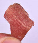 5grams GEM RED RHODOCHROSITE Rough Ortiz Peru Gemstones Mineral Specimen R588