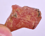 5grams GEM RED RHODOCHROSITE Rough Ortiz Peru Gemstones Mineral Specimen R588