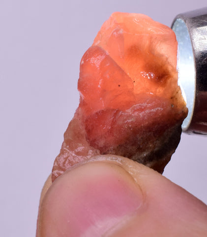 4.9grams GEM RED RHODOCHROSITE Rough Ortiz Peru Gemstones Mineral Specimen R589