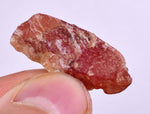 5.6grams GEM RED RHODOCHROSITE Rough Ortiz Peru Gemstones Mineral Specimen R590