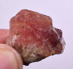 8.9grams GEM RED RHODOCHROSITE Rough Ortiz Peru Gemstones Mineral Specimen R592