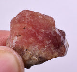 8.9grams GEM RED RHODOCHROSITE Rough Ortiz Peru Gemstones Mineral Specimen R592