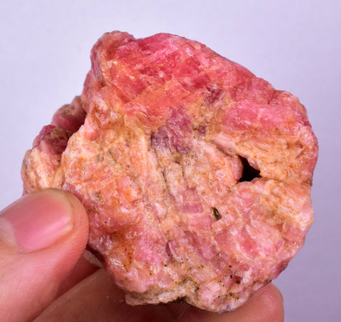 145grams INKA ROSE RHODOCHROSITE Rough Peru Gemstones Mineral Specimen R594