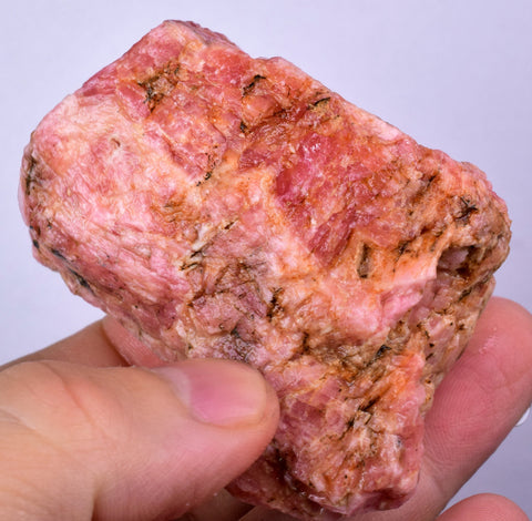 170grams INKA ROSE RHODOCHROSITE Rough Peru Gemstones Mineral Specimen R595