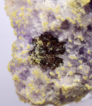 7cms COQUIMBITE ALUNOGEN CRYSTAL Romerite Copiatite Chalcantite Mineral Specimen U559