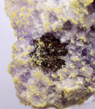7cms COQUIMBITE ALUNOGEN CRYSTAL Romerite Copiatite Chalcantite Mineral Specimen U559