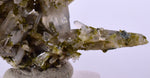 4.6cms EPIDOTE QUARTZ CRYSTALS Peru Cluster Collector Green Yellow Color Mineral Specimen CE968