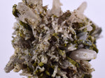 4.5cms EPIDOTE QUARTZ CRYSTALS Peru Cluster Collector Green Yellow Color Mineral Specimen CE969