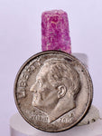 4.5cts RUBY CRYSTAL CORUNDUM Natural Rough Red Tanzania Mineral Specimen Y79