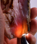 230Grams PINK OPAL ROUGH Jewelry Pendant Peru Coral Color P251