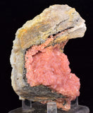 8cms RHODOCHROSITE ROSETTE CALCITE Morococha Peru Pink Crystals Mineral Specimen R600