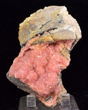 8cms RHODOCHROSITE ROSETTE CALCITE Morococha Peru Pink Crystals Mineral Specimen R600