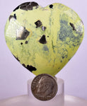 5.3cm CARVING FANG SERPENTINE Pyrite Sculpture Art Peru Mineral Specimen J537