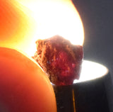 0.6csm PROUSTITE RUBY SILVER Crystals Peru Uchuchaccua Mine mineral Specimen H319