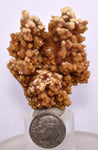 5.1cms ARAGONITE BOTRYOIDAL CRYSTALS Peru Mineral Specimen Collector E114
