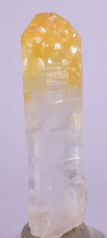 5.9cms QUARTZ HALLOYSITE Mango Colombia Natural Crystal Mineral Specimen Q370