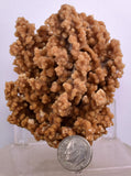 7.6cms ARAGONITE BOTRYOIDAL CRYSTALS Peru Mineral Specimen Collector E116