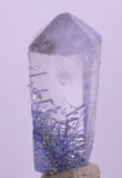 1.5Carats BLUE DUMORTIERITE in QUARTZ  Gem Polished Acicular Pendant Cabochon Mineral Specimen U562