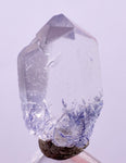 3Carats BLUE DUMORTIERITE in QUARTZ  Gem Polished Acicular Pendant Cabochon Mineral Specimen U563