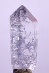 2Carats BLUE DUMORTIERITE in QUARTZ  Gem Polished Acicular Pendant Cabochon Mineral Specimen U565