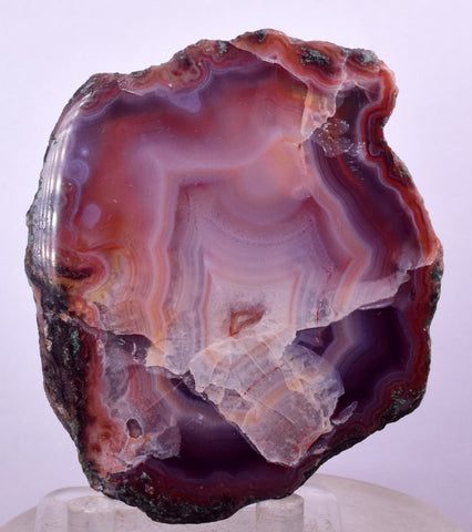 7.5cms GEM AGATE POLISHED Natural Peru Multi Color Gemstone Jewelry A558